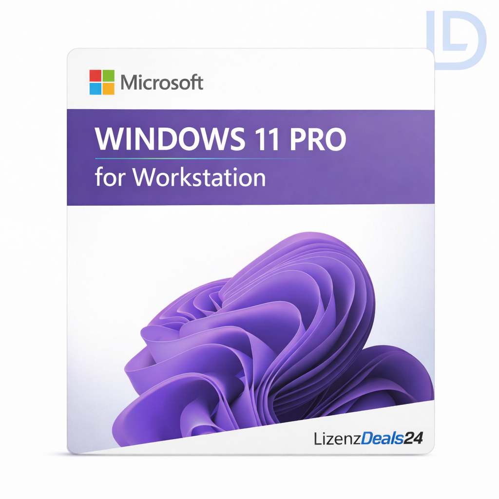 Microsoft Windows 11 Pro para estaciones de trabajo – Licencia permanente