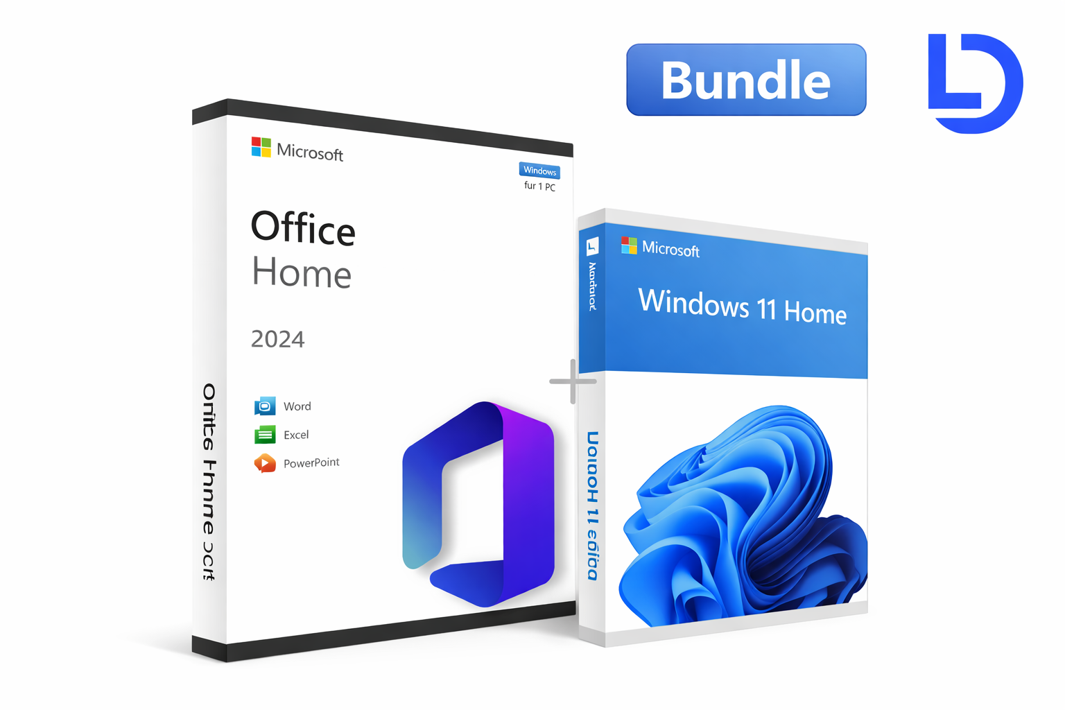 Paquete de Microsoft Windows 11 Home + Office Home 2024