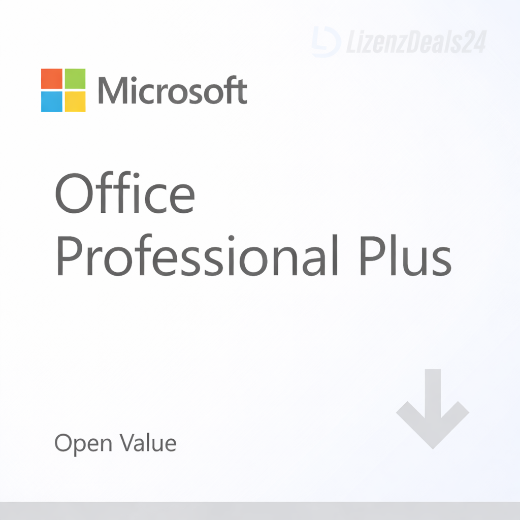 Microsoft Office Professional Plus – Open Value – 3 años de Software Assurance 