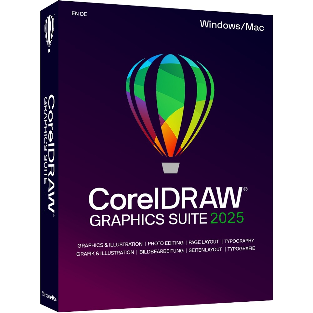CorelDRAW Graphics Suite 2025 para Windows/macOS
