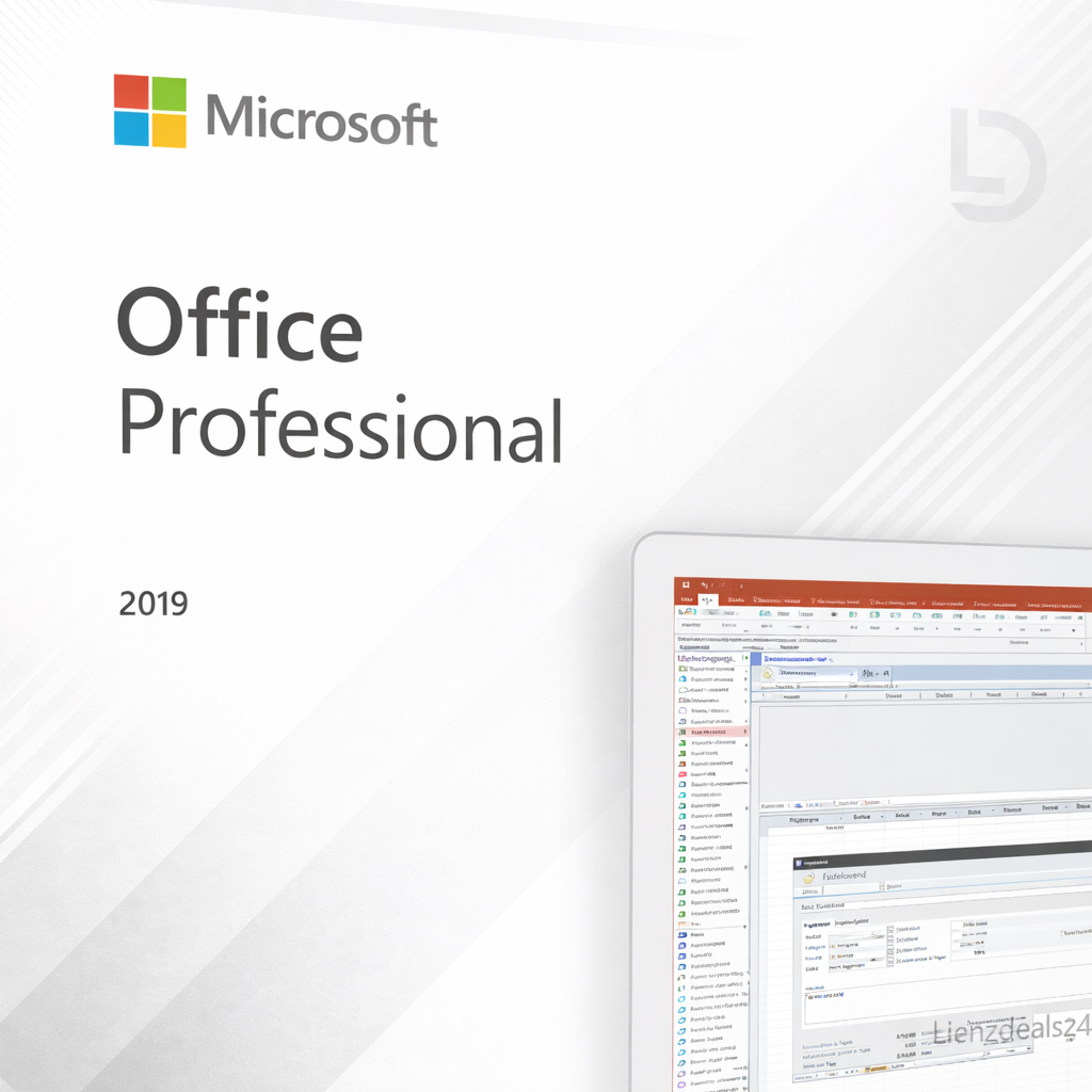 Microsoft Office 2019 Professional – Licencia permanente para Windows