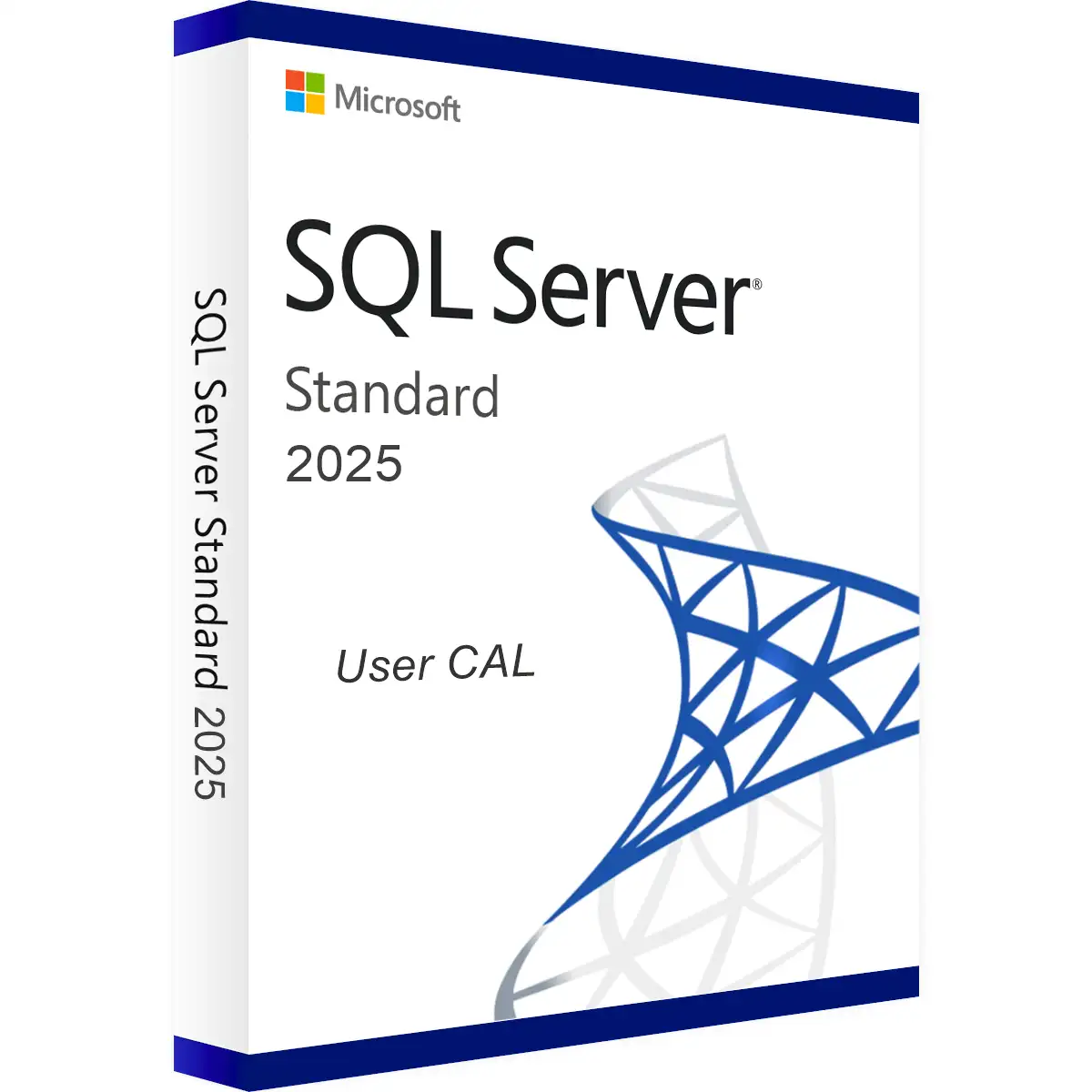 Microsoft SQL Server 2025 CAL de usuario | Licencia de acceso a la base de datos para 1 usuario