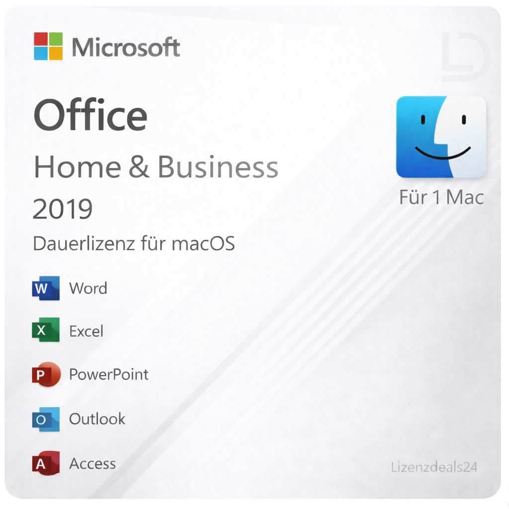 Microsoft Office 2019 Hogar y Empresa para Mac – Licencia permanente para macOS