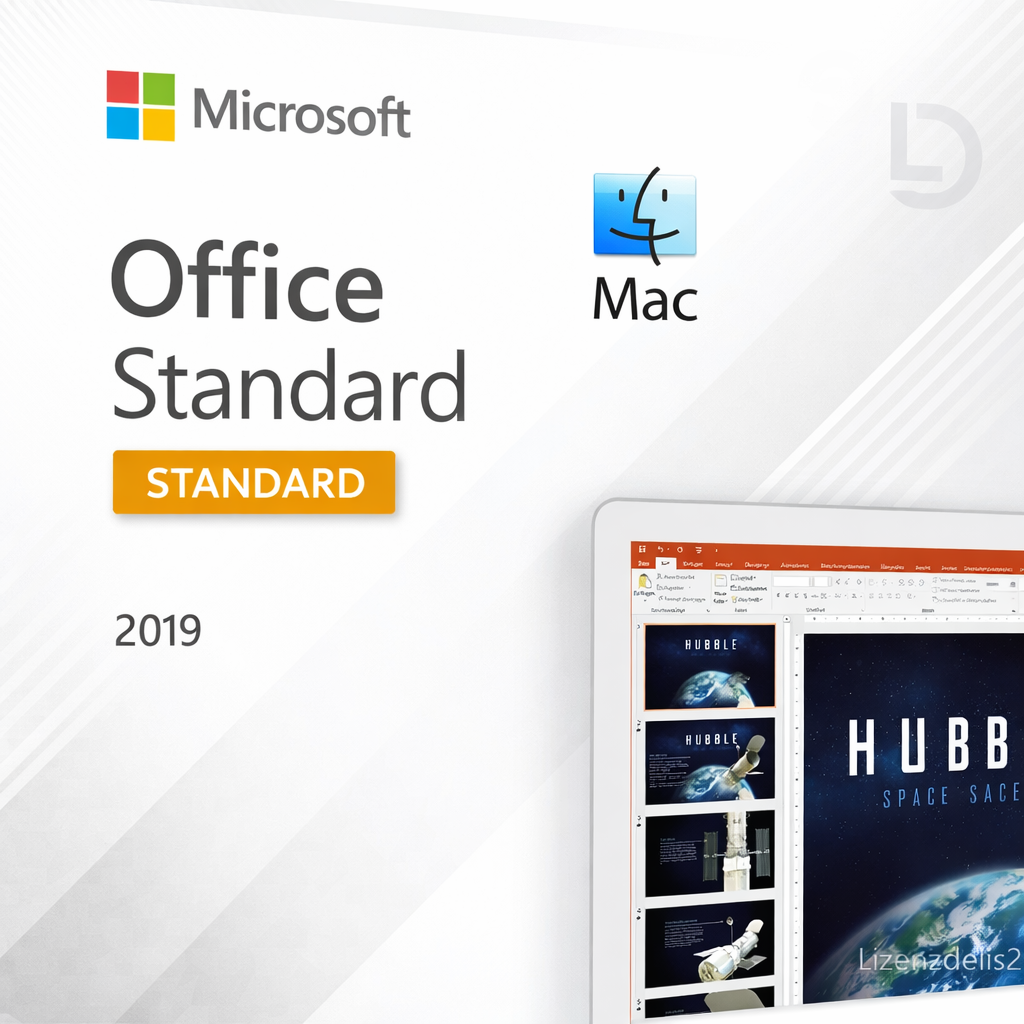 Microsoft Office 2019 Standard para Mac – Licencia permanente para macOS