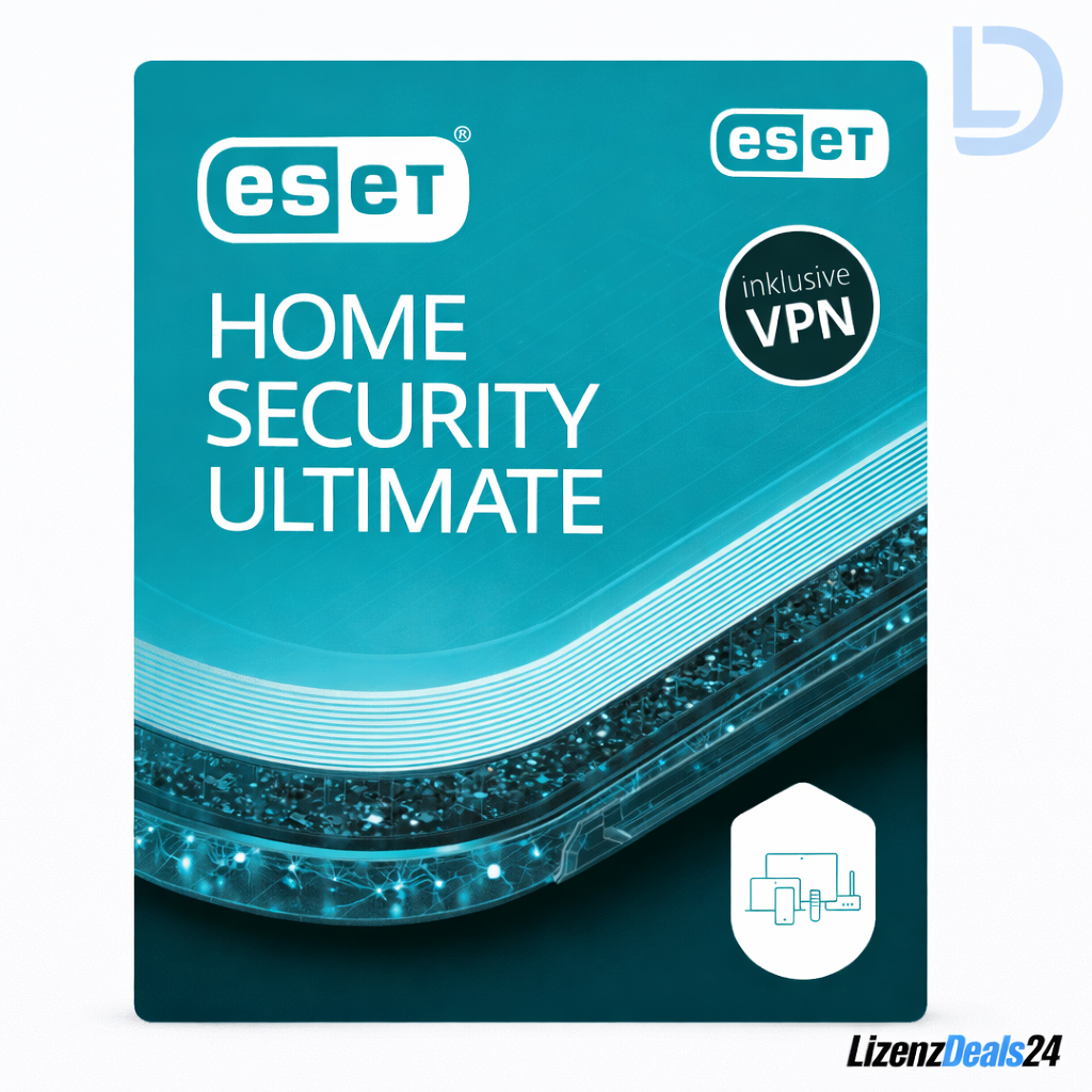 ESET HOME Security Ultimate 2026 – 5 dispositivos – 1 año de suscripción