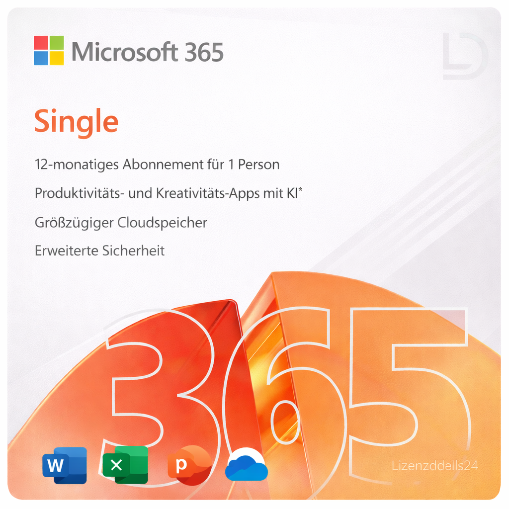 Microsoft 365 Individual | Licencia para un usuario | Paquete de productividad premium | Suscripción de 12 meses | Multiplataforma