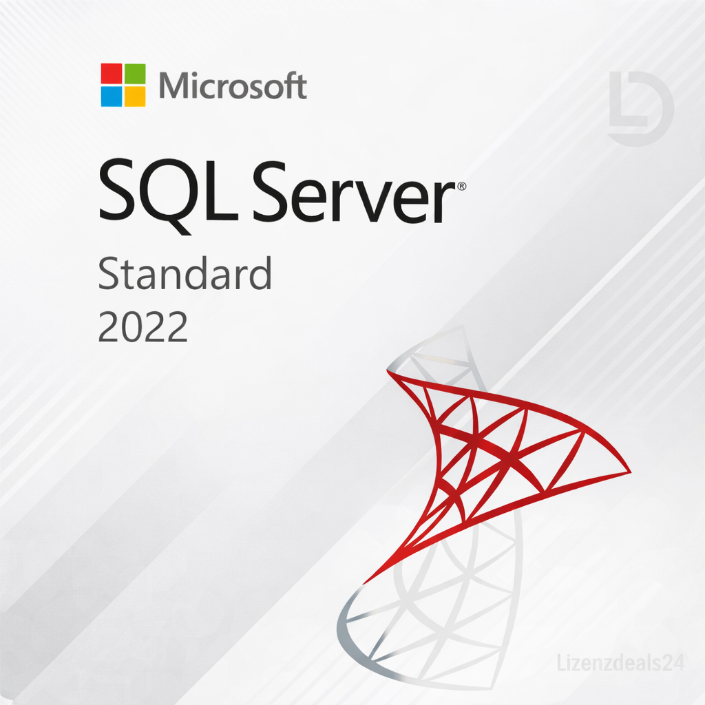 Microsoft SQL Server 2022 Standard – 16 núcleos – Licencia permanente basada en núcleos