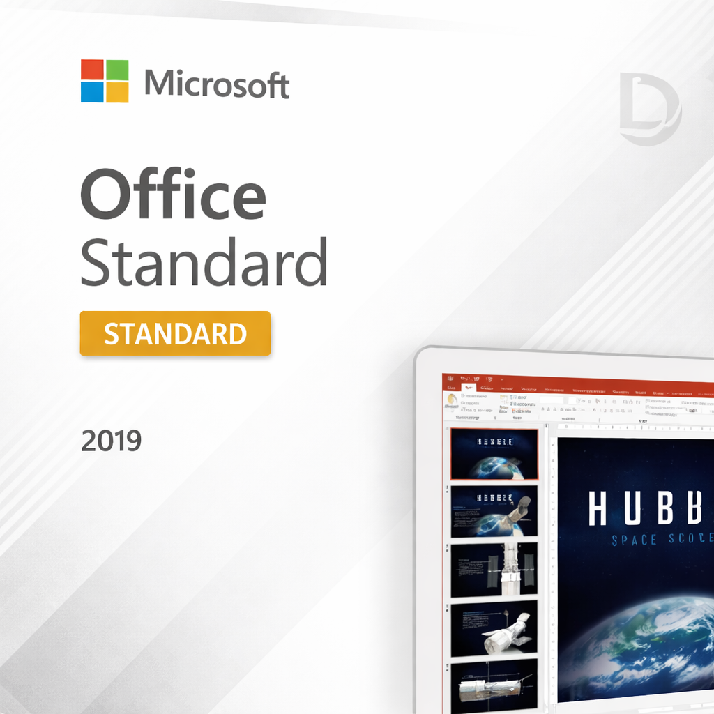 Microsoft Office 2019 Standard – Licencia permanente para Windows